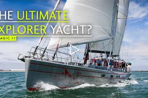 Is this the ultimate expedition yacht? Onboard tour of Vinson of Antarctic with Skip Novak