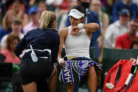 Why Emma Raducanu withdrew from her Wimbledon last 16 match