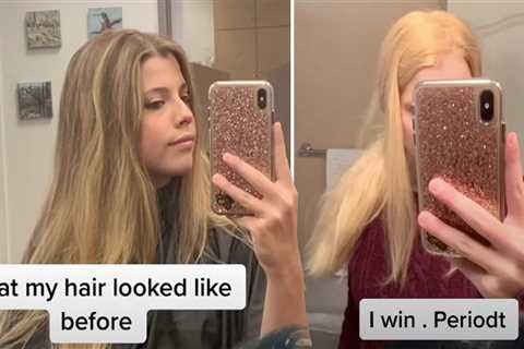 Woman shares horror balayage appointment that left her hair falling out