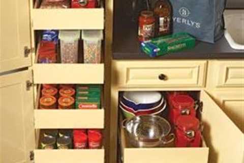 Kitchen Storage: Pull Out Pantry Shelves