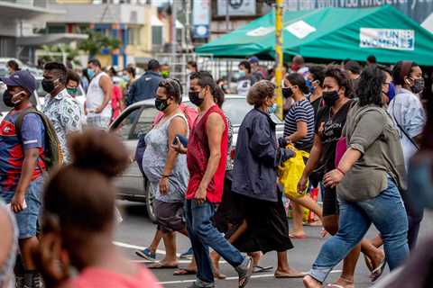 As a Covid outbreak worsens, Fiji’s athletes board a plane loaded with fish to the Olympics.