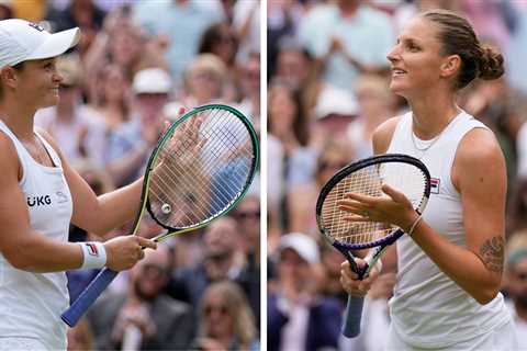 It’s Ashleigh Barty vs. Karolina Pliskova in Wimbledon Final