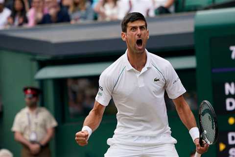 It’s Novak Djokovic vs. Matteo Berrettini in Wimbledon Final