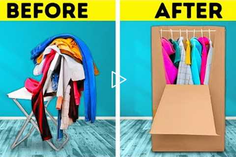 Brilliant Ideas To Organize Your Space || Easy DIY Crafts For Your Home