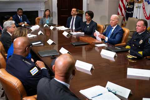 Biden Seeks to Confront Crime While Supporting Police Reform