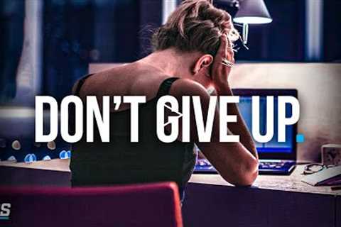 Straight-A Students DON'T Give Up! - Best Study Motivation