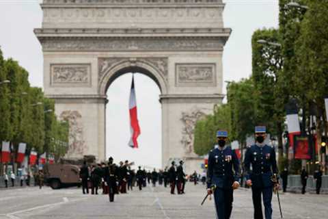 France's Bastille Day parade takes place in the shadow of COVID-19