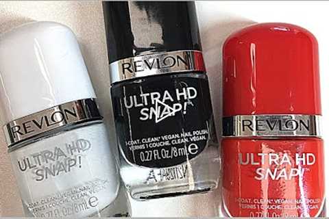 SWATCHING REVLON HD SNAP! 1 coat wonder?