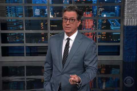 Stephen Colbert Tackles Books About Trump’s Time in Office