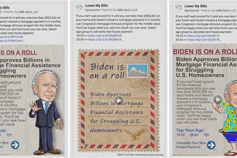 The Curious Case of the Quirky Mortgage Ads Boosting Biden Online