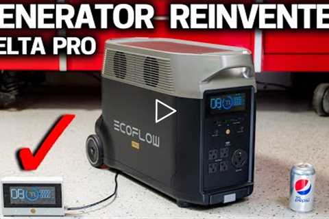 NO MORE GAS Generators? ECOFLOW DELTA PRO Review! BEST EVER!