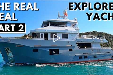 2021 BERING 77 EXPLORER YACHT TOUR - PART 2 / EXPEDITION Liveaboard Go Anywhere World Cruiser Boat