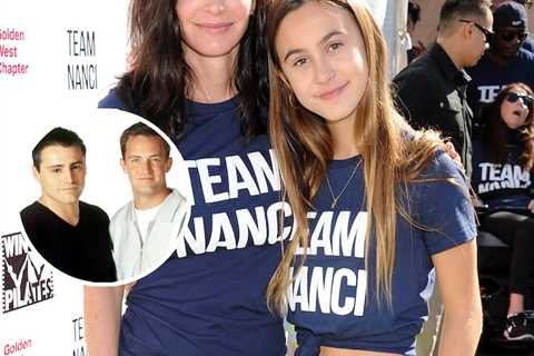 Courteney Cox Asks Daughter Coco If She'd Rather Date Chandler or Joey