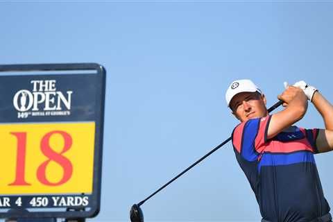 Jordan Spieth Shows Up Strong and in Second Place at the British Open