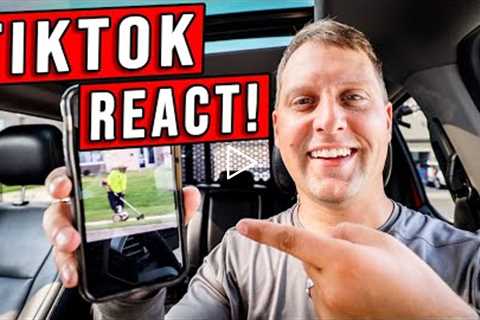 TikTok Reaction! Brilliant Idea Or OSHA Violation Waiting To Happen?