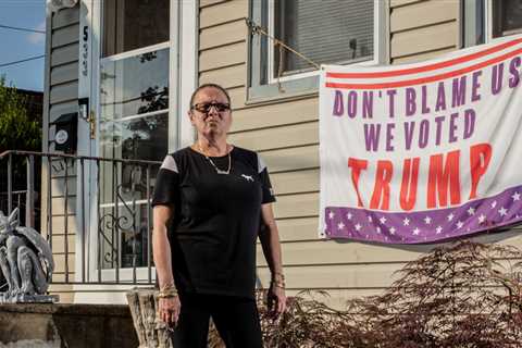 She Hates Biden. Some of Her Neighbors Hate the Way She Shows It.
