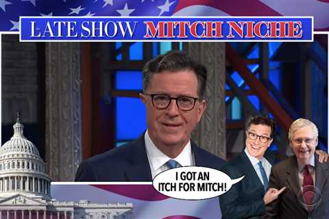 Stephen Colbert Agrees With Mitch McConnell