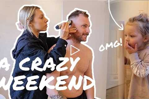 LOCKDOWN VLOG! Shaving Kurts Head + Surprise Bedroom Makeover!!!