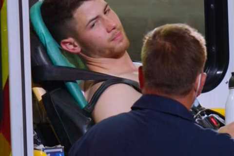 Video Shows Moment Nick Jonas Crashed His BMX Bike in Olympic Dream Special