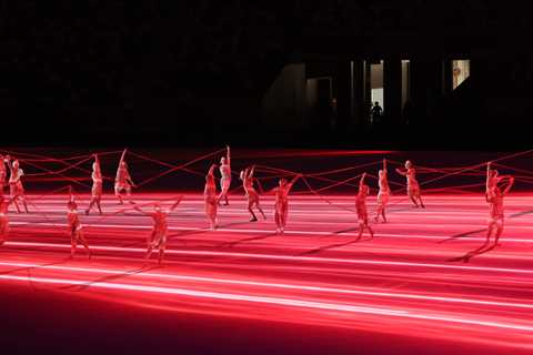 The music for the athletes was a parade of video game hits.