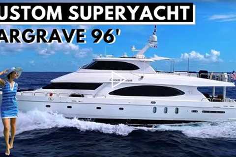 2005 HARGRAVE 96 "OSSUM DREAM" Custom SuperYacht Tour 2017 Refit Liveaboard Charter