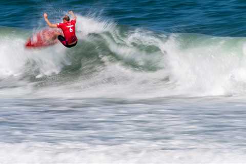 At Surfing’s Olympic Debut, Routine Waves and No Regrets