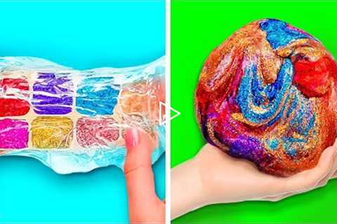 COLORFUL AND RELAXING SLIME CRAFTS YOU CAN TRY AT HOME