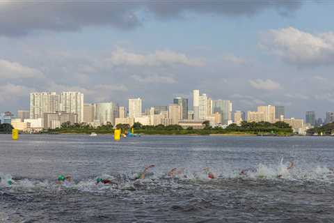The forecast at the Olympics calls for strong winds and rain as a typhoon approaches.