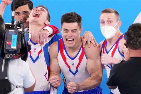 Russian Men Win Gymnastics Gold by the Slimmest of Margins
