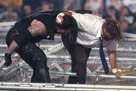 Ex-WWE doctor remembers sewing up Mick Foley’s mouth and ‘putting teeth on ice’ after Hell In A..