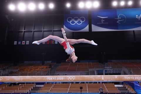 A look at the Russian gymnasts.
