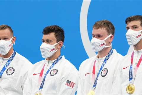The masks worn by Americans on the Olympic podium might haunt your dreams.