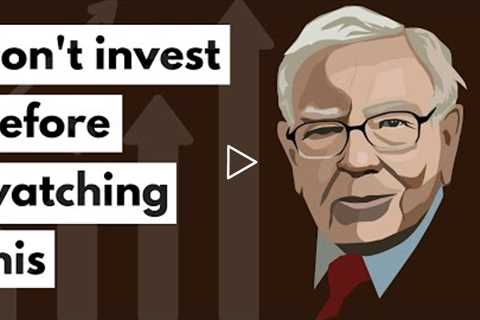 Don't invest in the stock market Until you watch this video