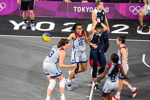 U.S. women win the first Olympic gold in three-on-three basketball.