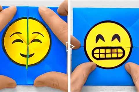 Fun And Cute Paper Crafts And Tricks