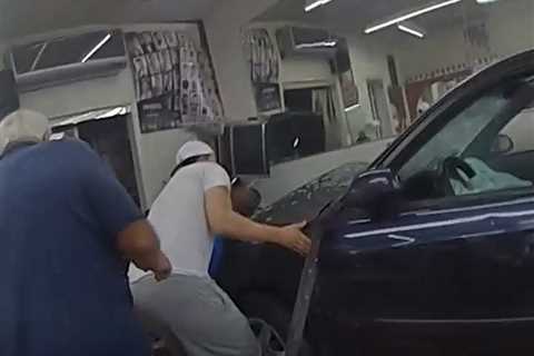 'Heroic': Police, bystanders rescue baby trapped under car that drove through storefront