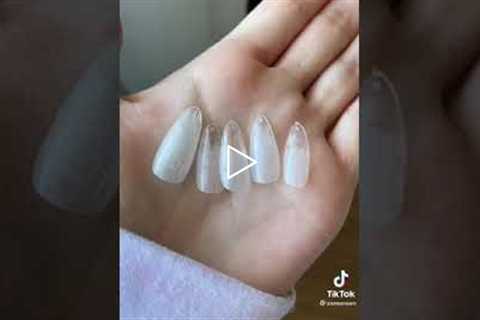 How to do the BEST fake nails at home | Using gel nail extensions and NO acrylic
