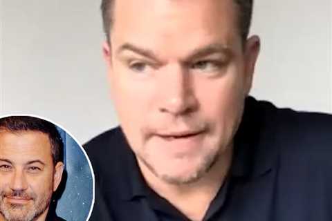 Matt Damon FINALLY Explains Origins of 'Feud' with Jimmy Kimmel