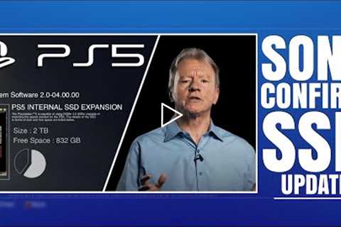 PLAYSTATION 5 ( PS5 ) - BREAKING ! SONY CONFIRM INTERNAL SSD UPDATE RELEASE / SPECS / FIRST TES