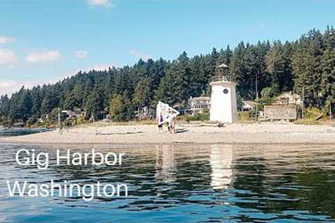 Bridge FAIL Galloping Gertie || Seals in GIG Harbor Puget Sound || Washington Road Trip ||  S3