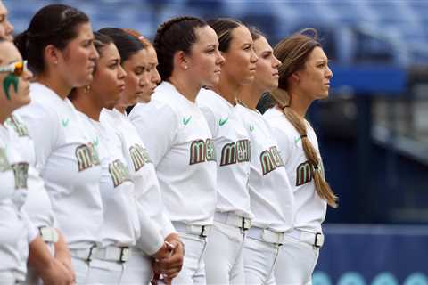 Mexican softball players apologize for tossing team gear.
