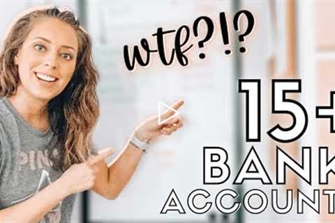 My 15 Essential Bank Accounts | How I Organize My Spending Accounts + Sinking Funds