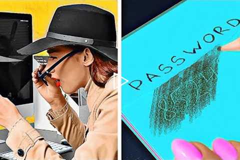 SPY HACKS AND TRICKS || Funny And Cool Spy Ideas