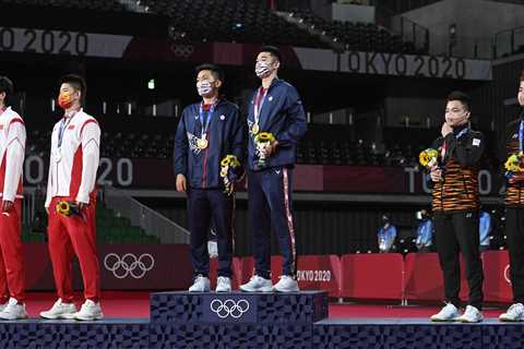 Taiwan’s gold medal win over China in badminton raises tension.