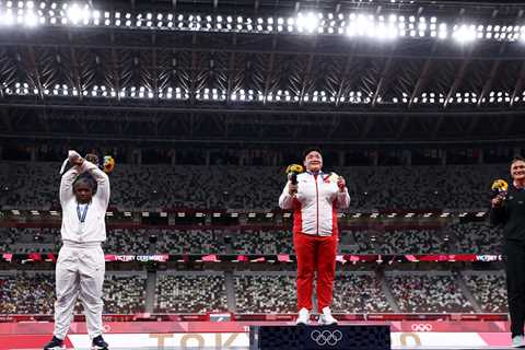 Shot-Putter’s Gesture Renews Controversy Over Podium Protests