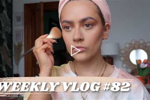 WEEKLY VLOG #82 | MY CURRENT EVERYDAY MAKEUP ROUTINE &amp; PR HAUL! | EmmasRectangle