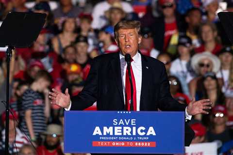 Trump Raised $56 Million Online in First Half of 2021