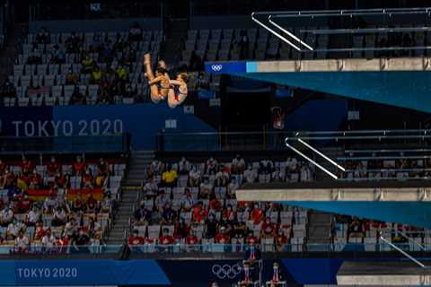 U.S. broadcast coverage on Monday includes beach volleyball and track and field.