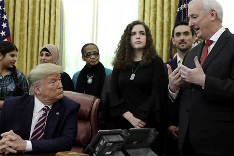 Trump says he will not try to stop former Justice Dept. officials from testifying to Congress.