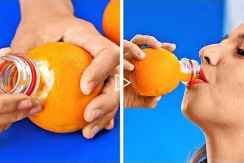 Awesome Hacks For Fruits And Vegetables || Easy Peeling Hacks